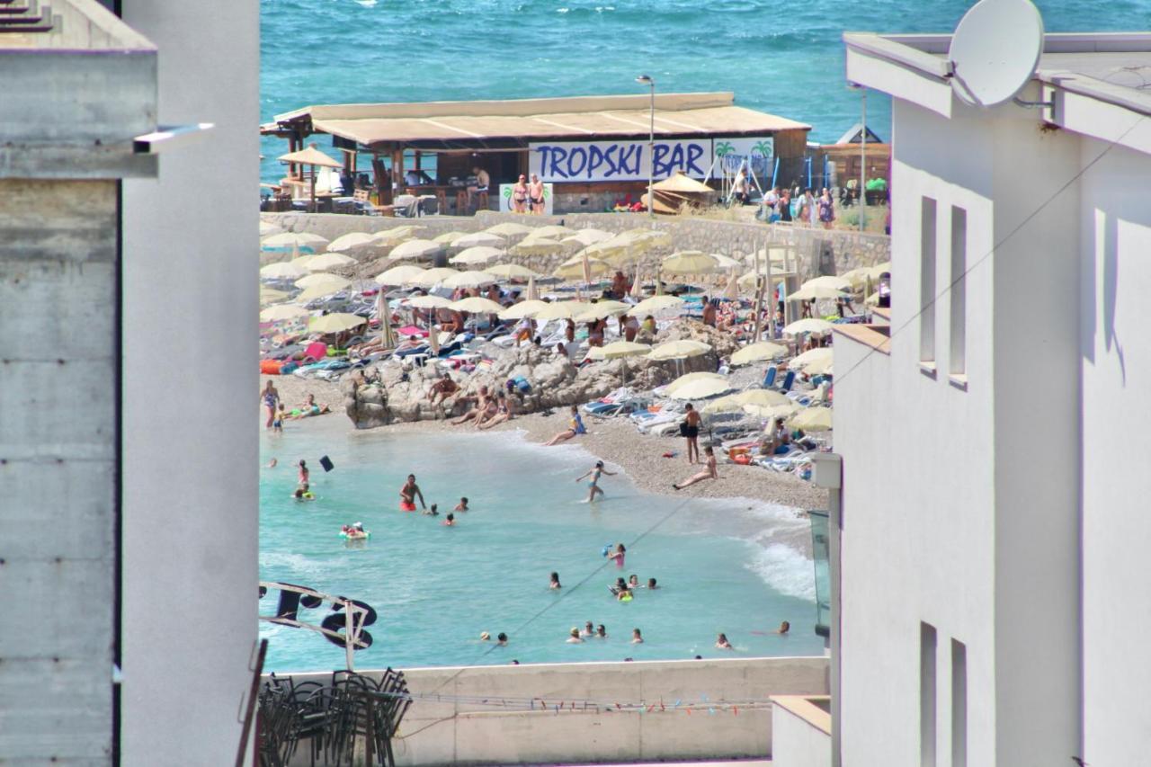 1Bd Sea View Apts Veliki Pjesak "Hajrudin" Dobra Voda Exterior foto