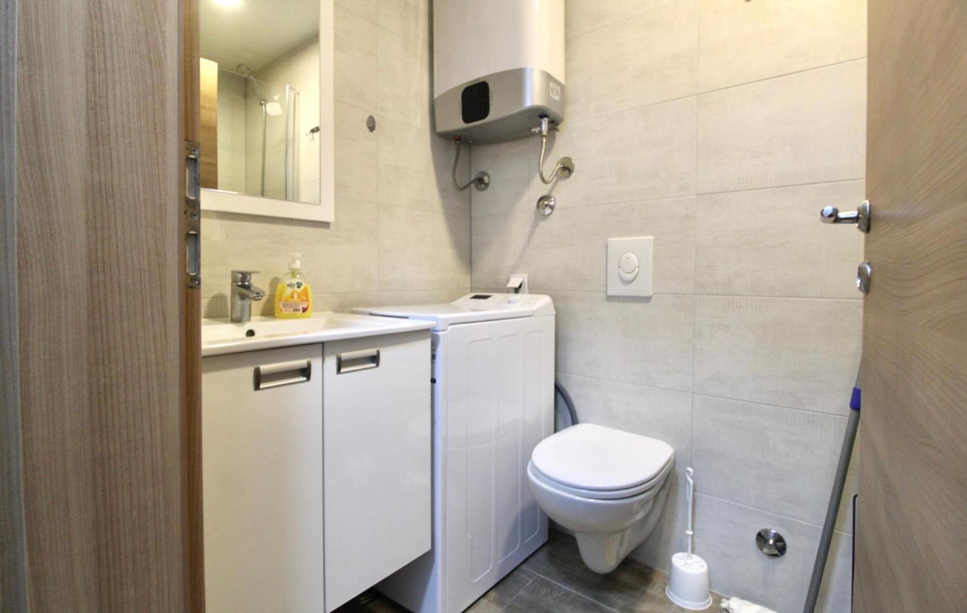 1Bd Sea View Apts Veliki Pjesak "Hajrudin" Dobra Voda Quarto foto